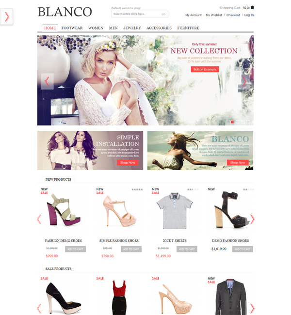  Blanco - Fluid Responsive Magento Theme 