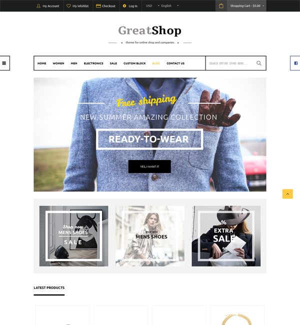 GreatShop – Premium Responsive Magento theme 