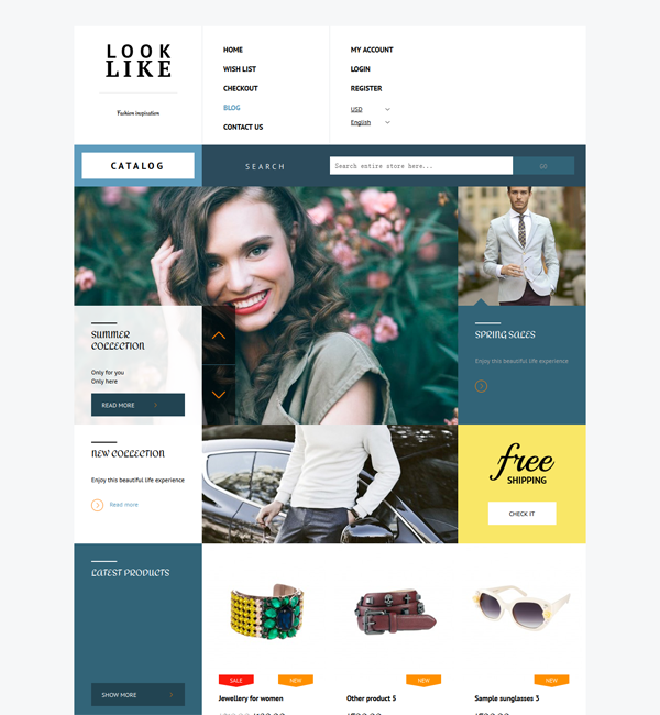 LookLike – Flat Premium Responsive Magento theme