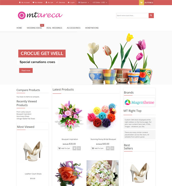 Areca - Multi-Purpose Responsive Magento Theme