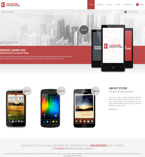  Colorline - Responsive Magento Theme  - Responsive Magento Theme 