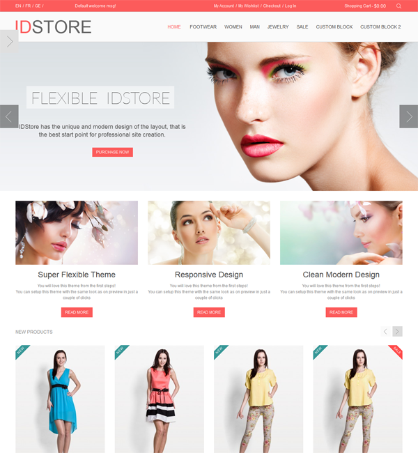  IDStore - Responsive Multi-Purpose Magento Theme 