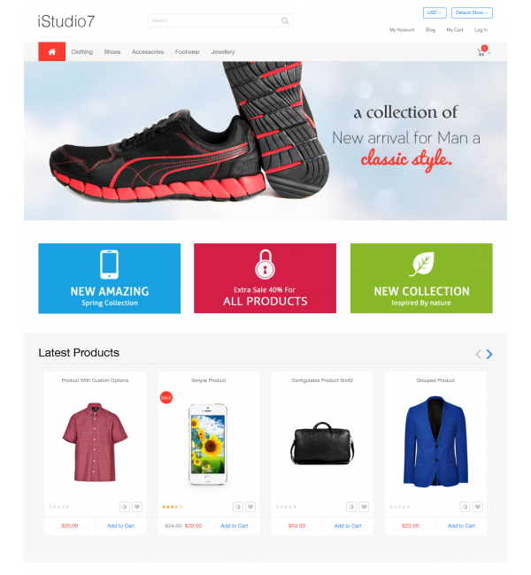 iStudio 7 : Premium Responsive Magento Theme 