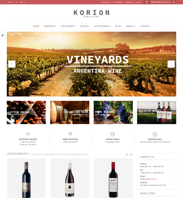 SNS Korion - Responsive Multipurpose Magento Theme 
