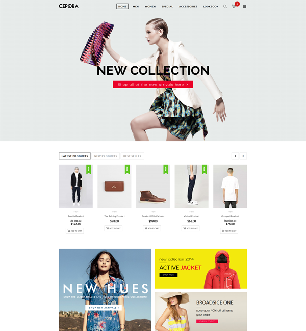 MT Cepora fashion responsive magento theme