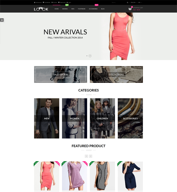 Look - Magento Responsive Theme
