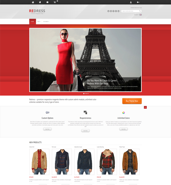 Redress - Responsive Magento Theme