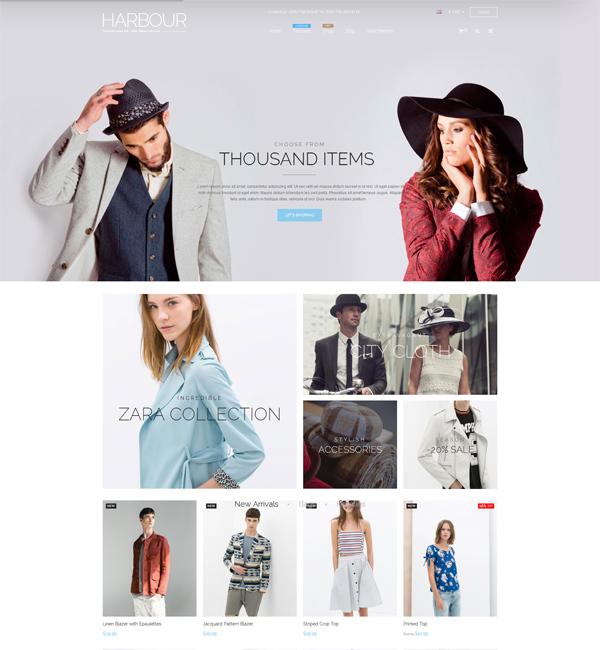Harbour - Responsive Magento Theme