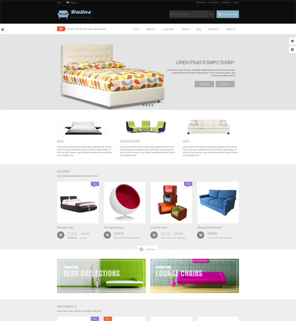 SNS Kalins - Premium Responsive Magento Theme