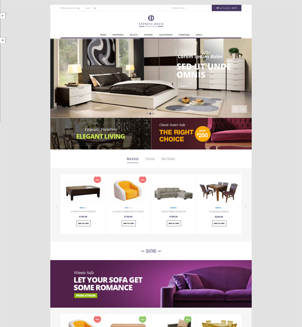 Ves Express Responsive Multipurpose Magento Theme