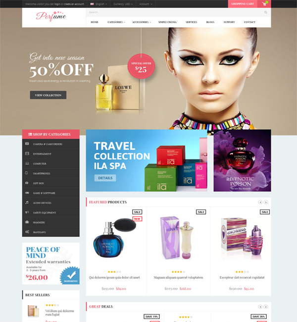 Ves Smartshop Magento Theme 