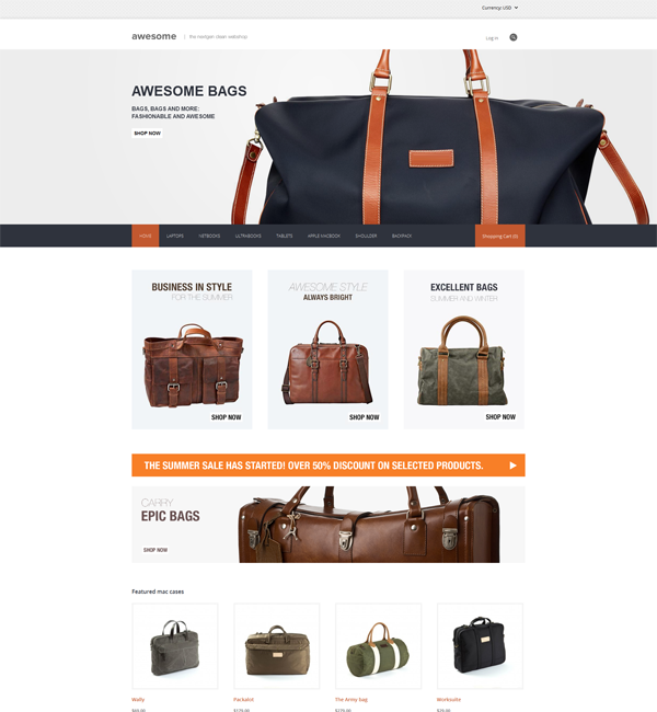 Multi - a Multi-purpose Magento Theme
