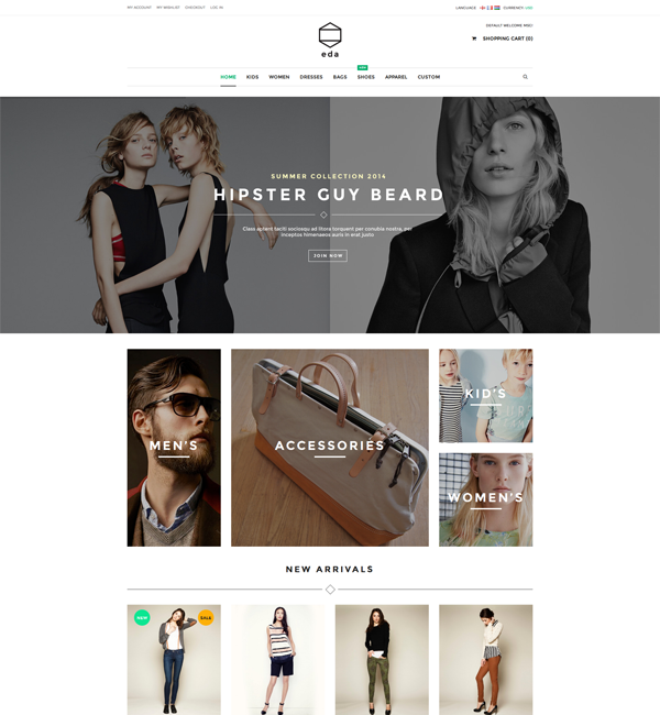 Eda Magento Theme