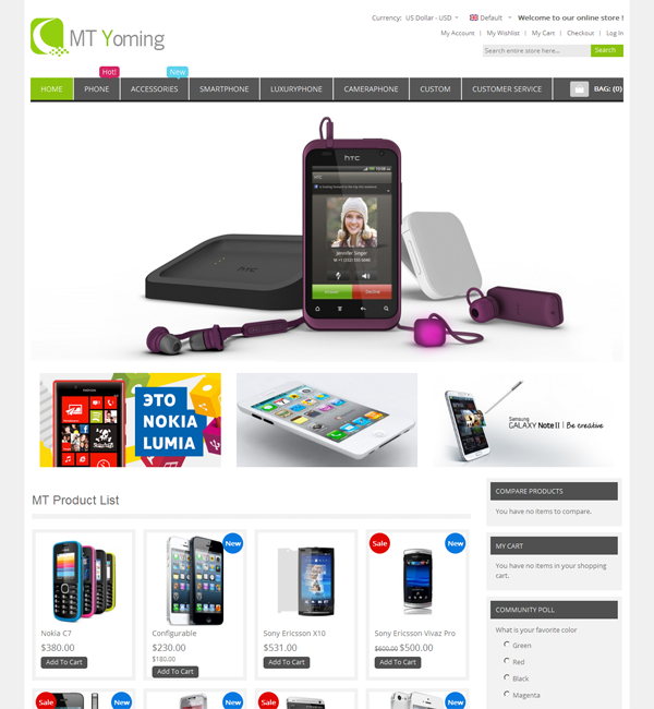 Yoming - Technology Responsive Magento Theme