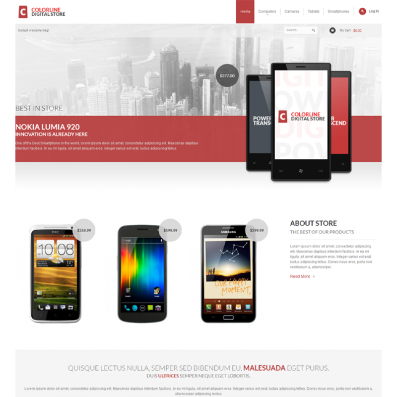  Colorline - Responsive Magento Theme  - Responsive Magento Theme 