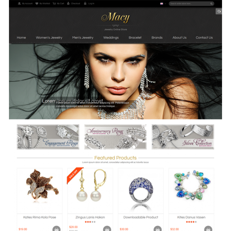SM Macy - Responsive Magento Theme