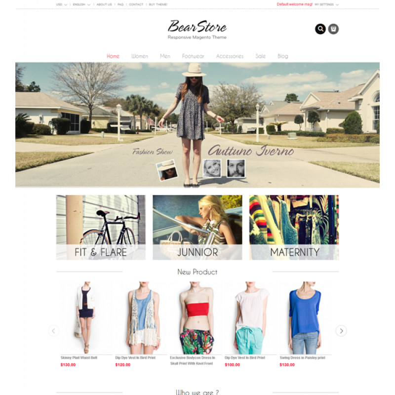 BearStore - Responsive Magento Theme