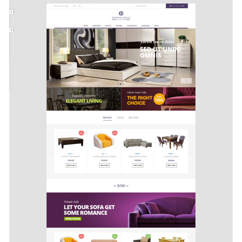 Ves Express Responsive Multipurpose Magento Theme