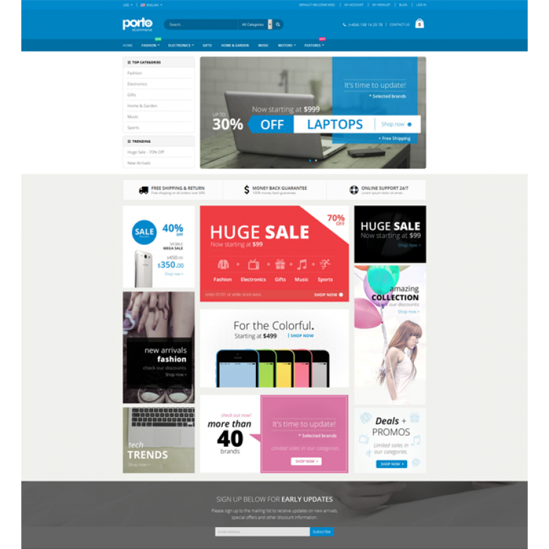 Porto eCommerce - Ultimate Magento Theme