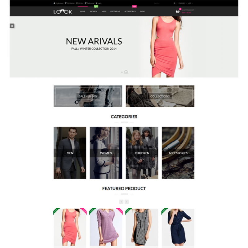 Look - Magento Responsive Theme