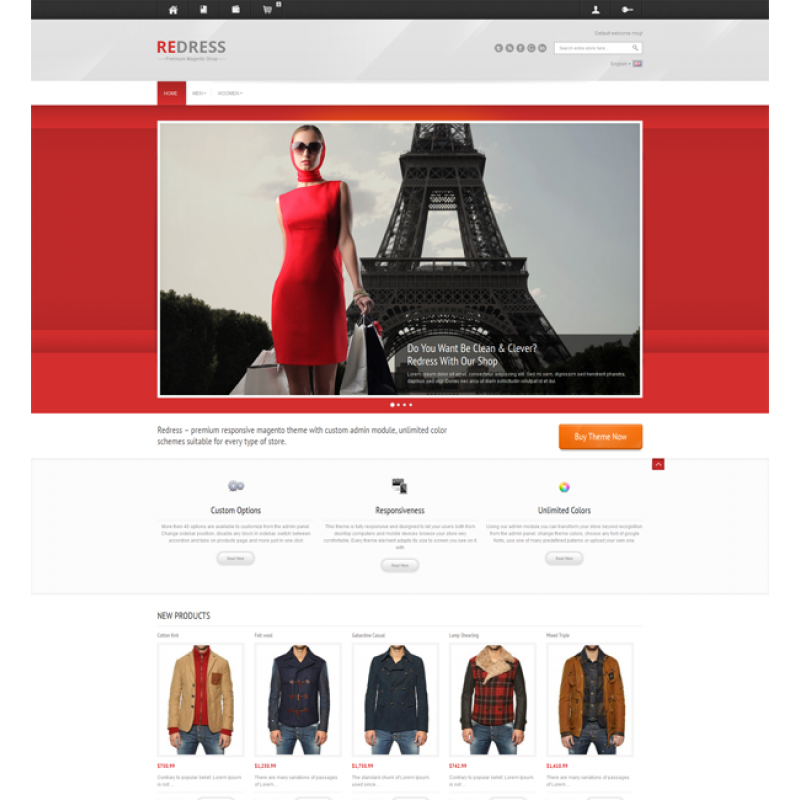 Redress - Responsive Magento Theme