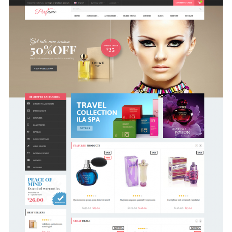 Ves Smartshop Magento Theme 