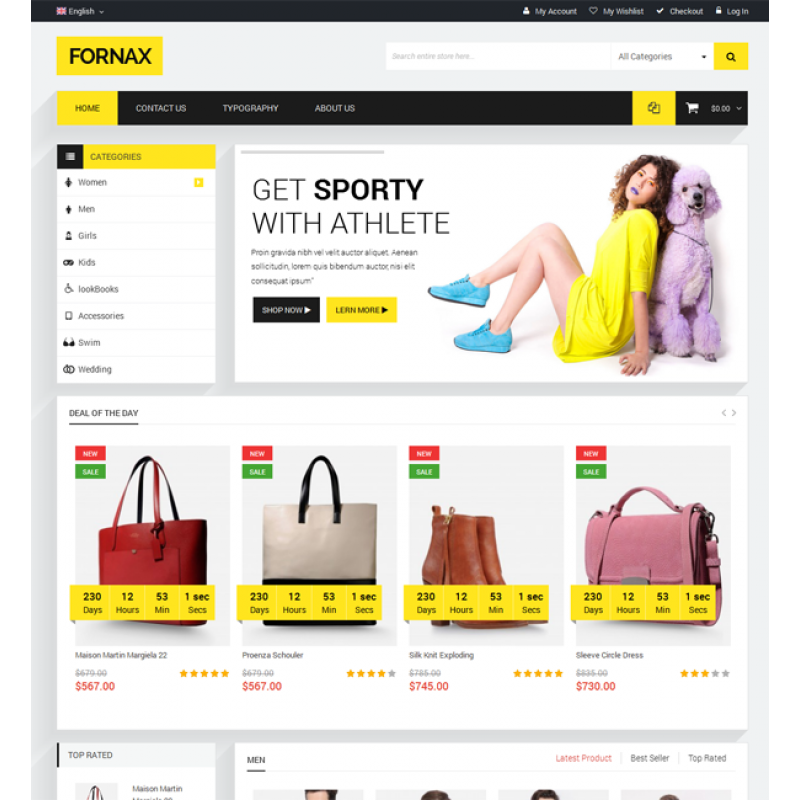 MT Fornax Amazing Responsive Magento Theme
