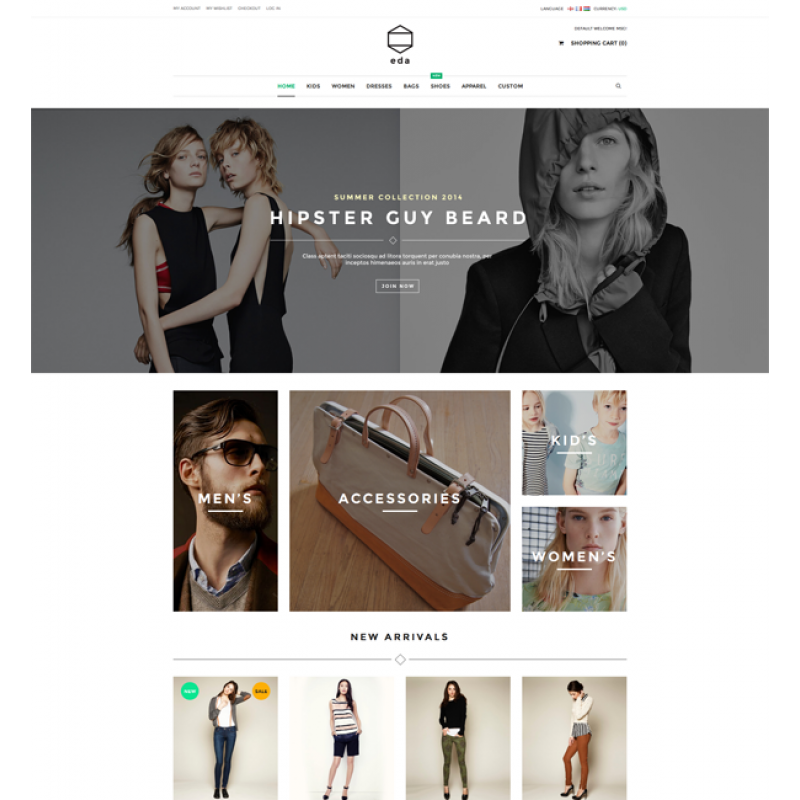 Eda Magento Theme